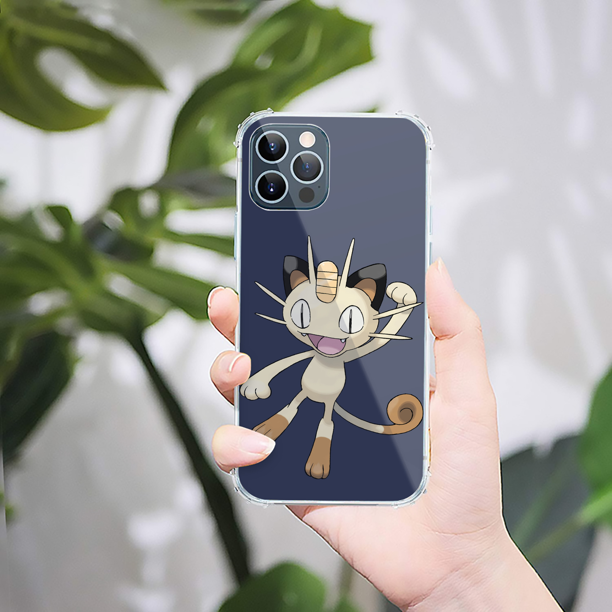 （画像用） ポケットモンスター Pokémon 【iPhone 12シリーズ対応】透明スマホケース（クリアソフトケース）